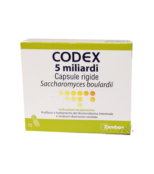 CODEX*12 cps 5 mld 250 mg